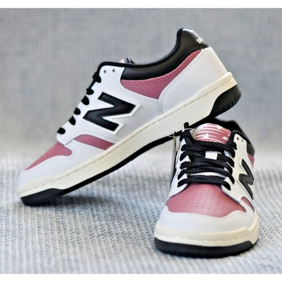 New! Size: 6 Women/4.5 Men  | New Balance 480 V1 | Color: White/Rosewood/Black - Picture 6 of 15